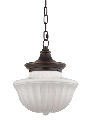 Dutchess 1 Light Medium Pendant Old Bronze