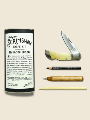 Scrimshaw Knife Kit
