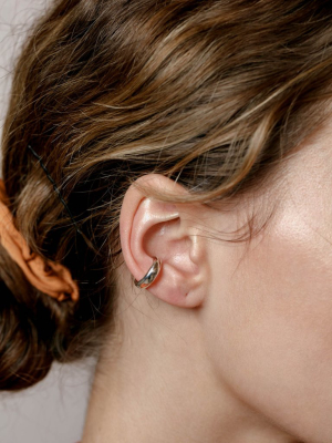 Jessa Ear Cuff In Sterling Silver