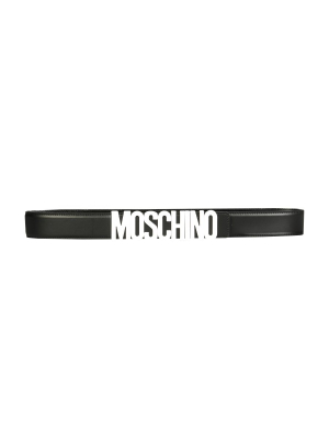 Moschino Lettering Logo Belt