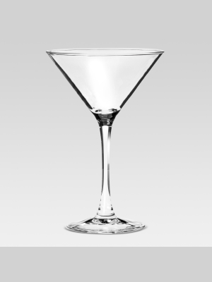 7.6oz 4pk Glass Modern Martini Glasses - Threshold™