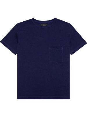 Feature Jersey Braque Pocket Tee - Astral Aura