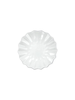 Vietri Incanto Pleated Canape Plate