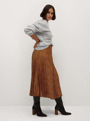 Openwork Cable-knit Sweater