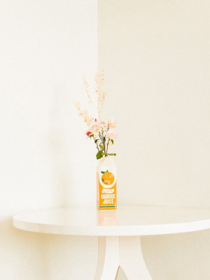 Rise And Shine Vase - Orange Juice