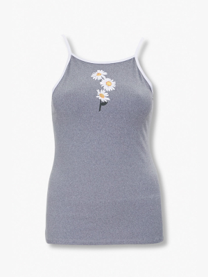 Plus Size Daisy Graphic Cami