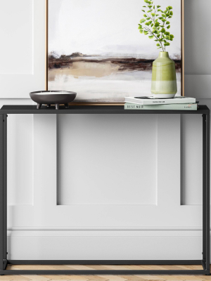 Glasgow Narrow Console Table Black - Project 62™