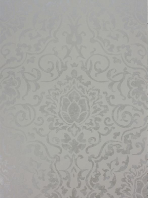 Belem Wallpaper In Grey And Silver By Nina Campbell For Osborne & Little