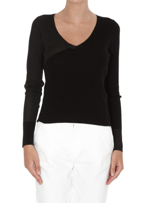 Pinko V-neck Knit Jumper