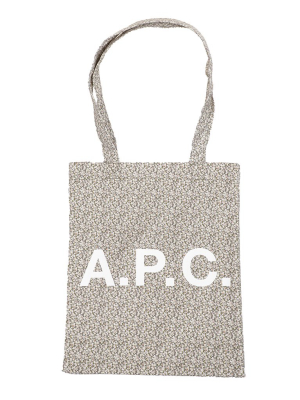 A.p.c. Logo Print Tote Bag