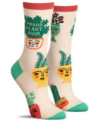 Proud Plant Mom Socks | Womens