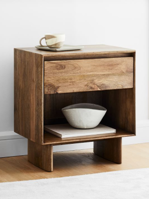 Anton Solid Wood Nightstand