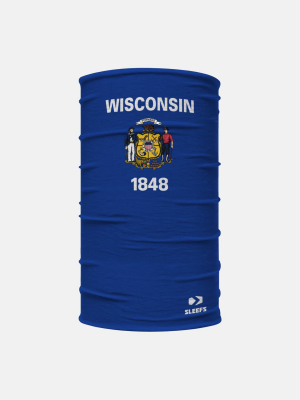 Wisconsin State Flag Neck Gaiter