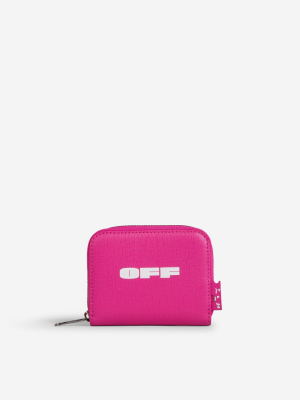 Off-white Logo Print Wallet