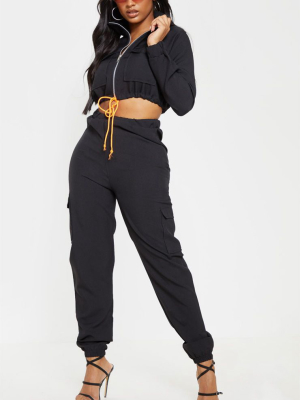 Shape Black Utility Jogger