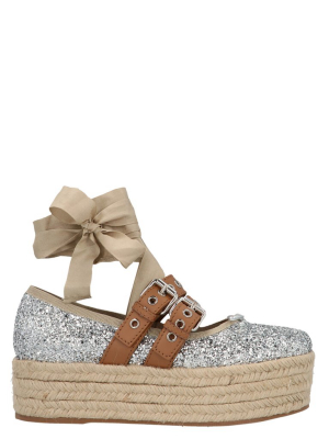 Miu Miu Platform Espadrilles