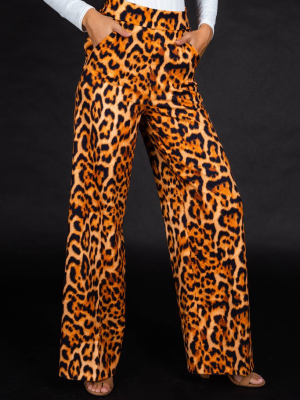 The Fastest Finishers | Women's Leopard Print Pants