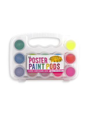 Lil' Poster Paint Pods - Glitter And Neon