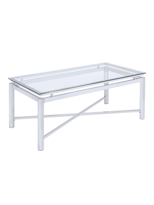 Monroe Coffee Table Clear - Picket House Furnishings