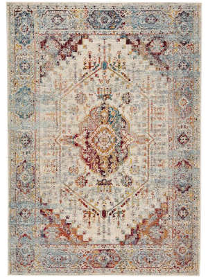 Jaipur Indie Indoor/outdoor Rug - White Swan/chili Pepper