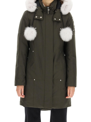 Moose Knuckles Hooded Zipped Parka