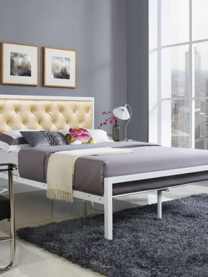 Milan Queen Fabric Bedframe