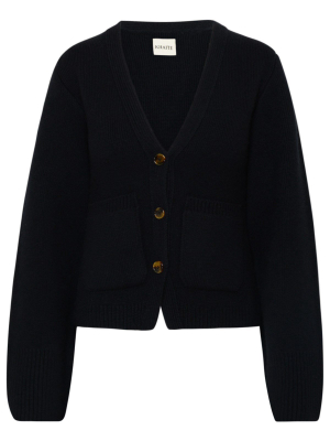 Khaite Scarlett V-neck Knitted Cardigan