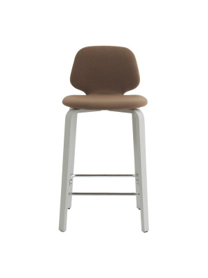 My Chair Counter/bar Stool - Wood Base - Fully Upholstered