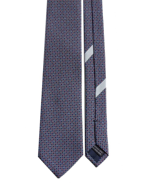 Salvatore Ferragamo Gancini Printed Tie