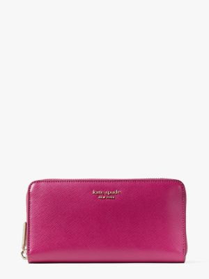 Spencer Zip-around Continental Wallet