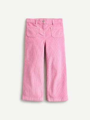 Girls' Wide-leg Corduroy Pant