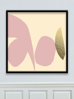 The Arts Capsule Framed Print - Pink Nest