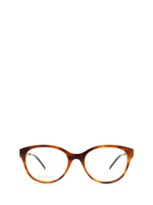 Gucci Eyewear Round Frame Glasses