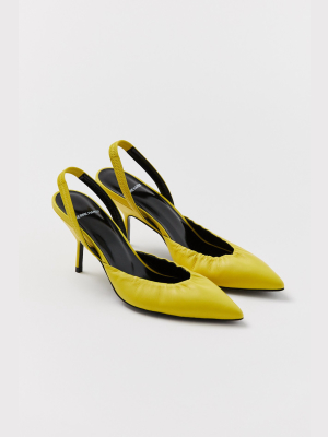 Yellow Gala Heel