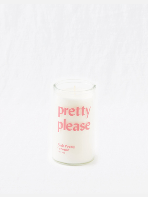 Paddywax Spark 5 Oz Candle - Pretty Please Pink Peony Coconut