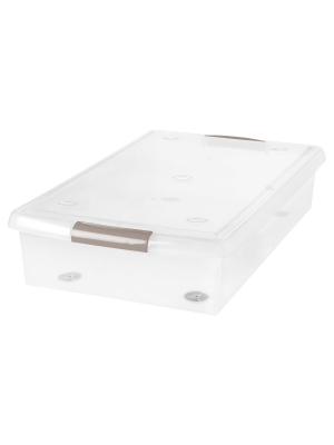 Iris Sliding Plastic Storage Bin