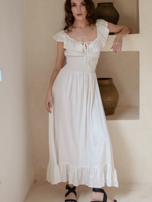 Florence Off Shoulder Maxi Dress - Plus