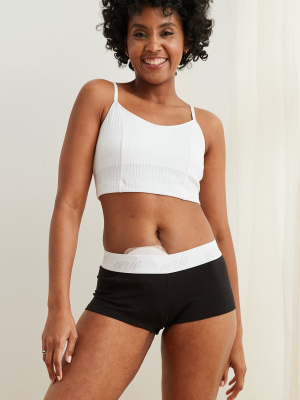 Aerie Cotton Logo Boyshort Underwear