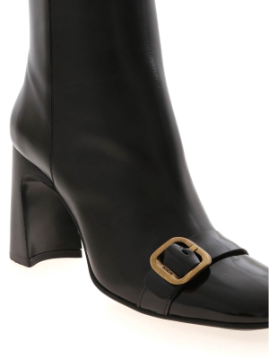 Tod's Buckle Embellished Ankle Boots