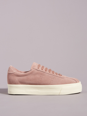 Superga Suede Platform Sneakers