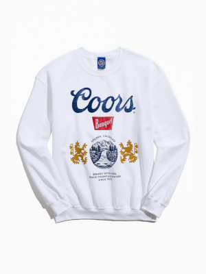 Coors Banquet Label Crew Neck Sweatshirt