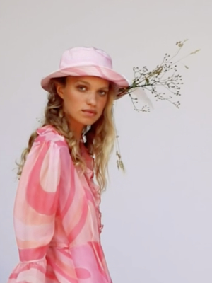 Helmstedt - Nobu Bucket Hat: Pink Emotions