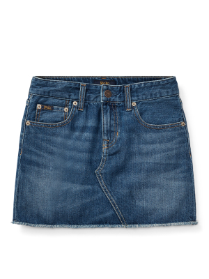 Denim 5-pocket Skirt