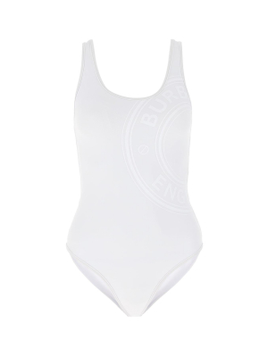 Burberry Logo Graphic Swimsuit