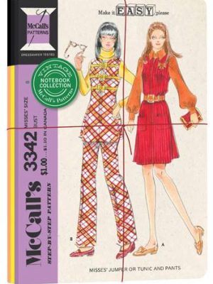 Vintage Mccall's Patterns Notebook Collection By Chronicle Books