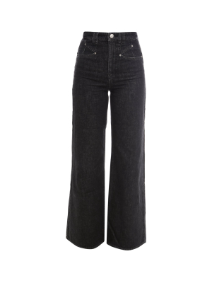 Isabel Marant High-waisted Wide-leg Jeans