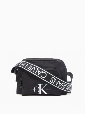 Monogram Logo Double Zip Camera Bag