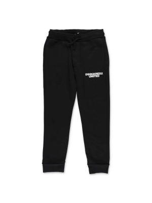 Dsquared2 Kids Logo Printed Track Pants