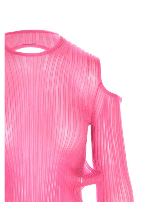 Cecilie Bahnsen Open-back Cold Shoulder Top