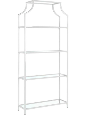 Sloane 4 Tier Etagere White